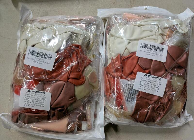 2 New 50th Birthday Party Decor Packs.