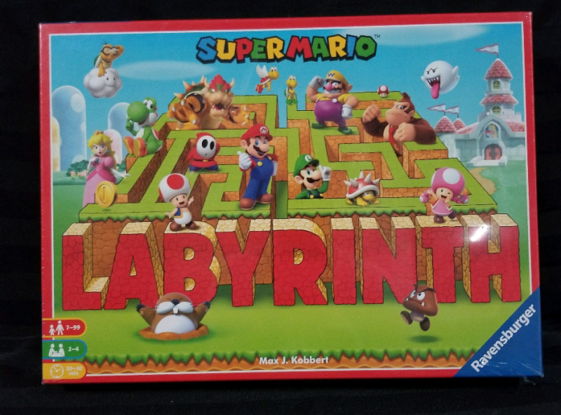 New SUPER MARIO LABYRINTH Game by Ravensburger