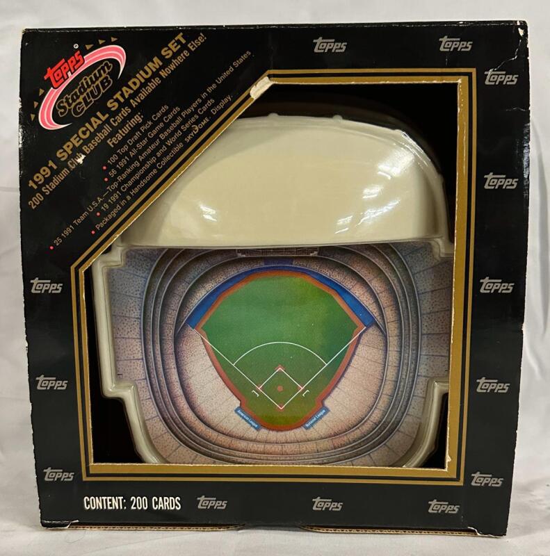 As-New In-Box Topps 1991 Special Stadium Club Baseball Card Set; 200 Cards