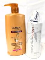 New Sebastian Potion 9 Wearable Styling Treatment & L'Oreal Extraordinary Oil Conditioner