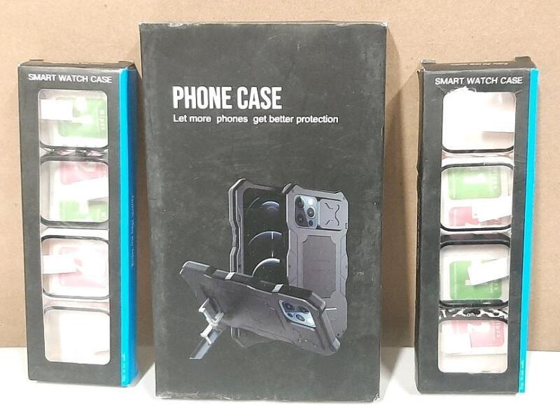 New Phone Case & 2 Smart Watch Case