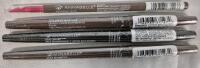 4 New Annabelle Brow Liners Waterproof (Taupe & Ebony)