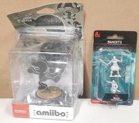As New Super Smash Bros Mr. Game & Watch Amiibo Figure & D&D Bandits Miniatures