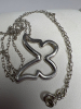 925 Sterling Floating Askew Butterfly Necklace - 6