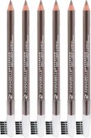 6 New Annabelle Eyebrow Pencils : 010 Taupe, Brow Liner, Ultra-Precise, Matte Finish, Natural-Looking Result, Long-Lasting, Hypoallergenic, Vegan, Cruelty-Free, 1.14 g