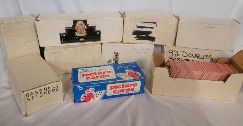 1990s MLB Baseball Trading Card Singles , Stickers & Puzzle Pcs . Upper Deck , Donruss , Sporting News , Pinnacle