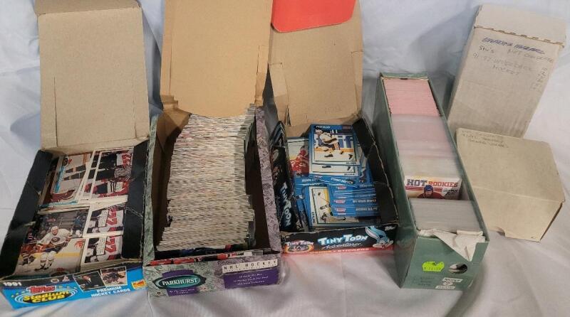 1991 - 2009 NHL Hockey Trading Card Singles , 1000+ Trading Cards . Topps , Score , Fleer , Parkhurst .