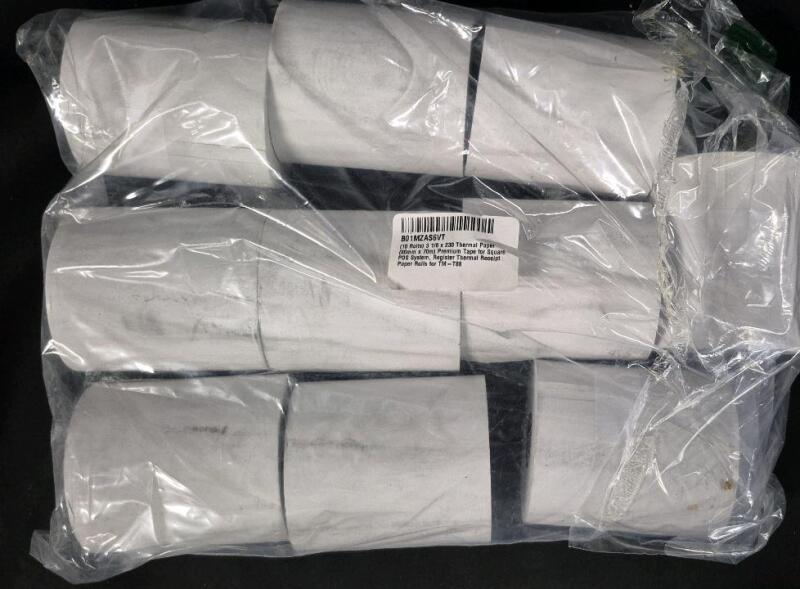 10 New Thermal Receipt Rolls for Square POS System TM-T88