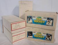 1990 - 1992 Score NHL Hockey Trading Card Sets . Five (5) Sets - All sets appear complete