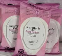 5 New Packs Summer's Eve Simply Sensitive Cleansing Cloths