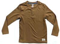 New Size MED (8) Kids LEVIS Long-Sleeve Waffle Weave Top