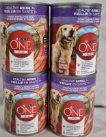 4 New Purina One Turkey & Barley Entree Soft Dog Food BB July 2026