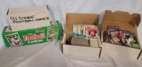 1990s Topps , Score & Pro Set NFL Football Trading Card Singles .