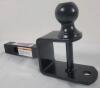 New - Extreme Max 3-in-1 ATV Ball Mount with 2" Ball - Solid Shank fits 1-1/4" Receivers .