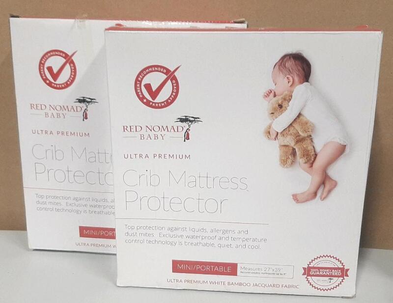 2 New Crib Matress Protectors