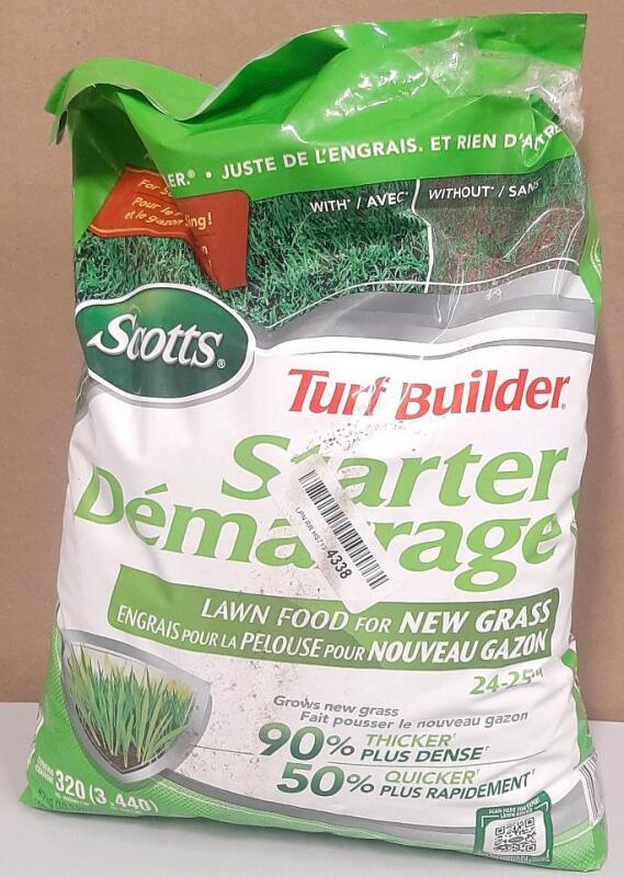 As New Bag of Scotts Turf Builder