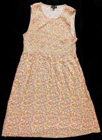 New Size XXL Women's NAUTICA Sleeveless Crinkle Floral Sun Dress