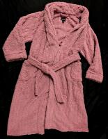 New Size LG Women's ROOM SERVICE Super Plush Cable Texture Robe