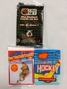 20 Unopened Packs of 1991 NHL Hockey Card Wax Packs - 2