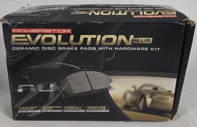 New Powerstop Evolution Plus Ceramic Disc Brake Pads With Hardware Kit