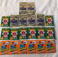 20 1990-1991 Sealed MLB Baseball.Wax Packs