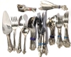 62-Piece Fantastic Silver Plate Cutlery by Haddon Plate + - 2