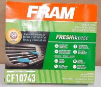 As New Fram FreshBreeze Chrysler/Nissan Cabin Air Filter