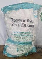 New: Epsom Salt - Unscented - Bag Has Damaged but Contents Appear Full