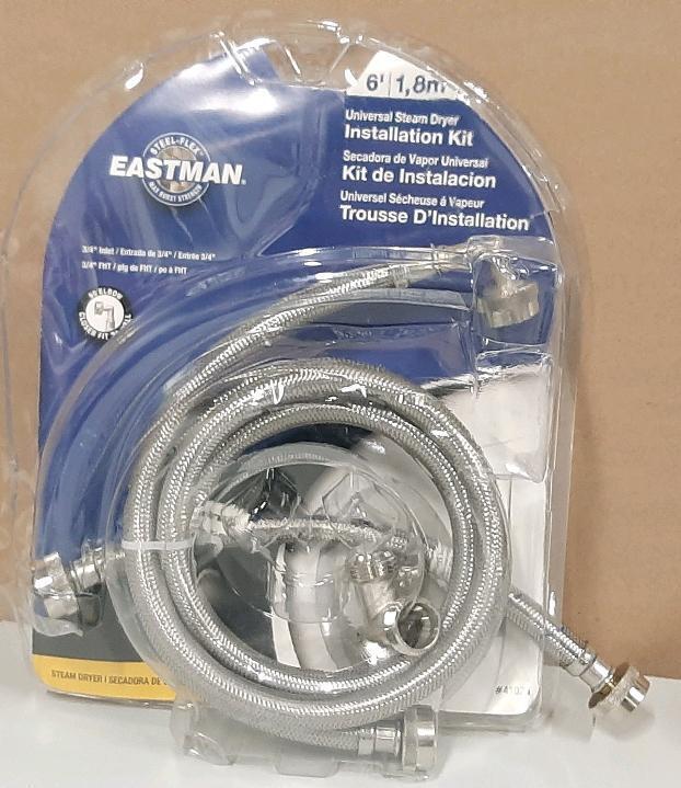 As New Eastman 6ft Universal Steam Dryer Installation Kit
