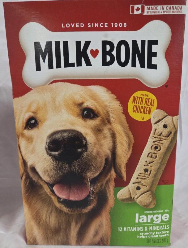 New Milk Bone Large Biscuits Dog Snacks