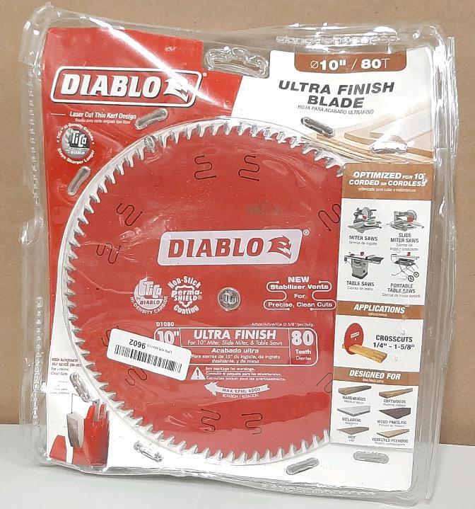 As New Diablo 10" Ultra Finish Blade