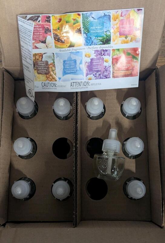 10 New: Scented Oil Refills - 20ml - Fresh Linen Scent