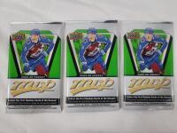 2025-26 Upper Deck MVP NHL Hockey Sealed Trading Card Wax Packs , Three (3) Packs