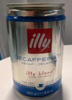 New Illy Decaf 100% Arabica Blend Ground Coffee