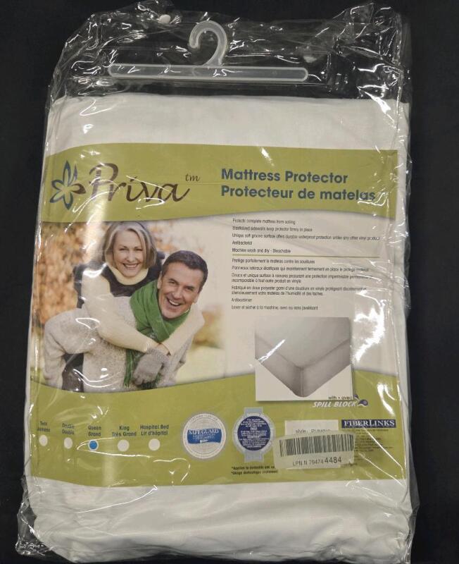New Priva Queen Matress Protector