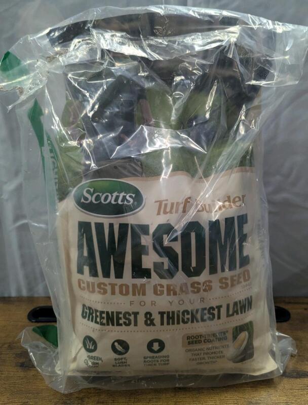 New: Scott's Turf Builder Awesome Custom Grass Seed - 3lbs