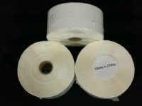 3 New Rolls Of White Sticker Labels - 1.3"X2" Each