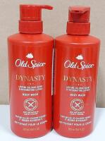2 New Old Spice Dynasty Body Washes