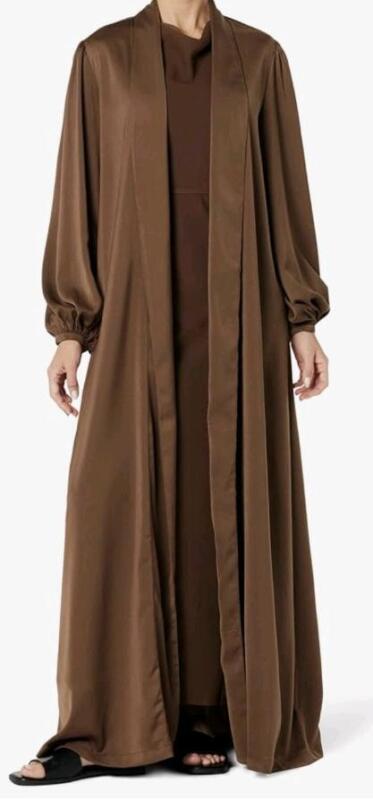 New sz XL Women's The Drop Open-Front Maxi Robe Dress