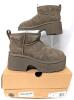 New Size 6 Women's UGG Classic Ultra Mini New Heights Boots - 2