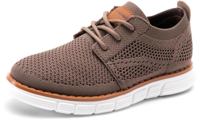 New Size 6 / EU 38.5 Unisex BRUNO MARC SBOX2503K Mesh Sneakers Oxfords Casual Dress Lace-Up Lightweight Walking Shoes
