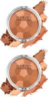 2 New Physicians Formula Powder Palette Multi-Colored Blush, Silky Smooth Formula, Hypoallergenic, Blends Easily Without Irritation [2464 Blushing Natural]