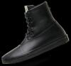 New Size 8W/6M GROUNDED PEOPLE [Billie Black] Handmade Classic Lace Up High Top Fashion Sneakers Comfortable Walking Shoes - Made with Cruelty Free Leather GRD004A-01