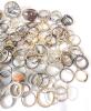 150+ Various Size Rings & Wooden Jewelry Box . - 3