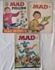 1966 - 1969 MAD Magazines , Nine (9) Issues . - 2