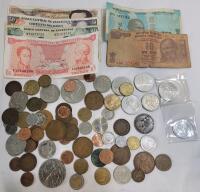 World Coin & Currency Lot . Canada , USA , Great Britain , Venezuela plus more