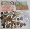 World Coin & Currency Lot . Canada , USA , Great Britain , Venezuela plus more