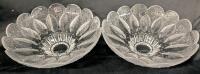 Vintage Lausitzer Crystal Bowl "Medea" Pattern. 10.5"