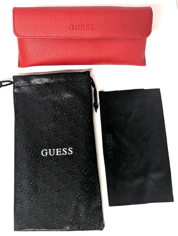 New GUESS Glasses Case, Textured Glasses Drawstring Pouch & Guess-Branded Cleaning Clloth