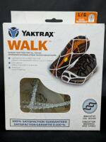 New Size LG (W13-15, M11.5-13.5) YAKTRAX Walk Clear Lightweight Spikeless Crampons For Ice & Snow
